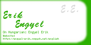 erik engyel business card